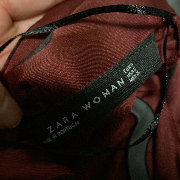 Zara Polka Dot Bow Top - Picture 2 of 2